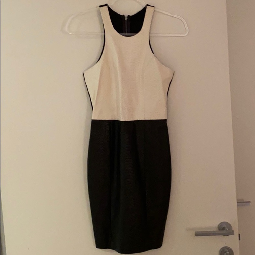 Michelle Mason leather dress
